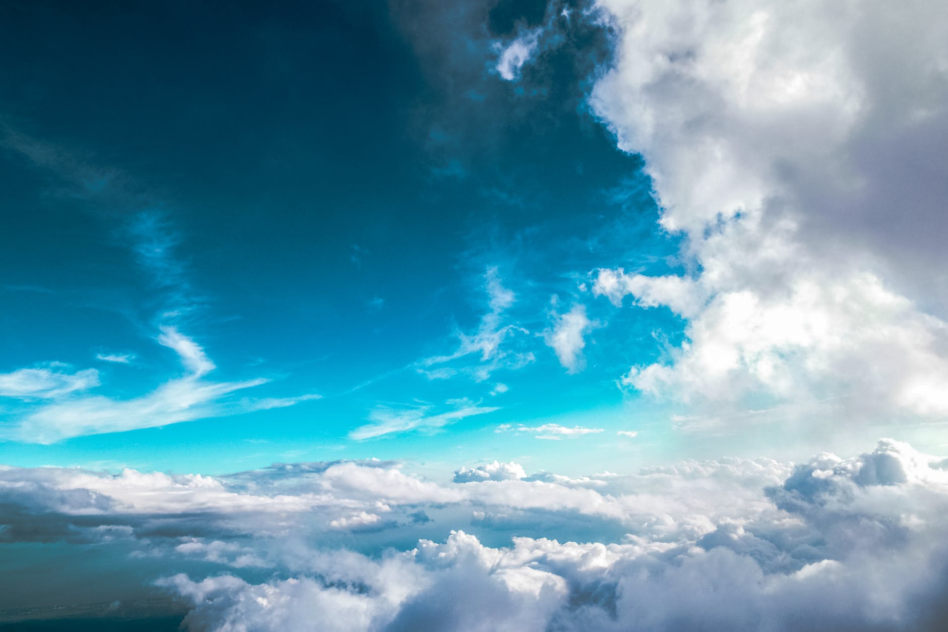 landscape sky clouds hd wallpaper